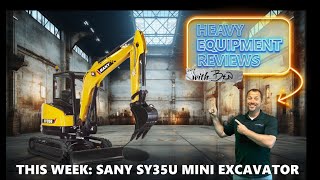 Unleash the Power: SANY SY35U Mini Excavator Review