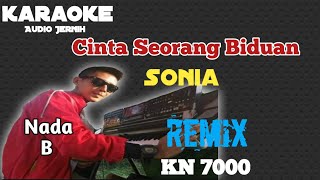 Cinta Seorang Biduan Sonia Karaoke Remix KN 7000 ||Nada B