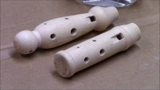 Making a 4 Hole Ocarina   Experimentations in Wood Turning