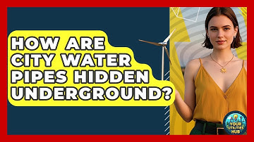 How Are City Water Pipes Hidden Underground? - Your Utilities Hub