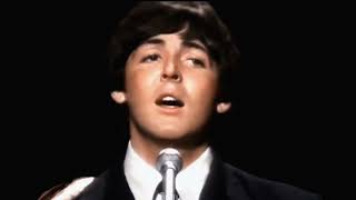 The Beatles - Yesterday (Blackpool Night Out, 1965) COLORIZED