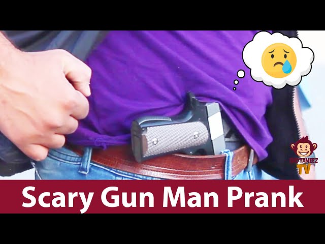 Tough guy with a Gun Prank | Epic Reaction | Prank in Pakistan