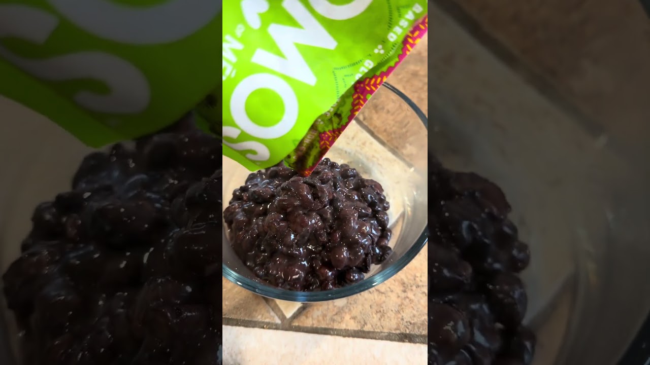 The Best Shortcut For Meals Somos #somos #blackbeans #beans
