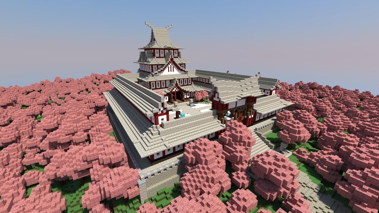 Japanese Courtyard House Minecraft - Today i will show you in minecraft