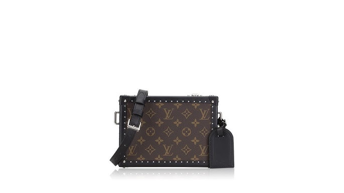 Louis Vuitton, Clutch Box in Monogram Titanium