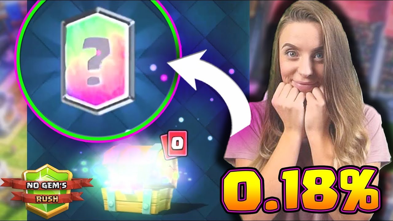 NO Gem's RUSH - CLASH ROYALE POLSKA - LEGENDA Z FREE CHEST #28