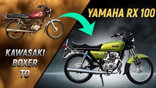 Bajaj Boxer Modified To RX 100 ||                Bike Modification || 🏍 #gearmod #bikemodification screenshot 2