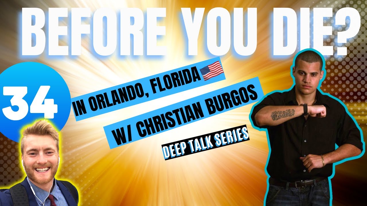 Deep Talk #34 - At Sanlando Park, Asking Chris Burgos what do you want to do before you die?