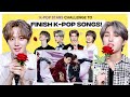 Can Kpop Group finish the lyrics of BTS, EXO, OH MY GIRL, SVT & NCT? l FLC l JUST B