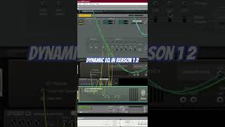 Advance Reason Routing: Dynamic EQ #musicproduction #reason12