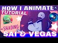 How I Animate with SAI & Vegas! | TUTORIAL