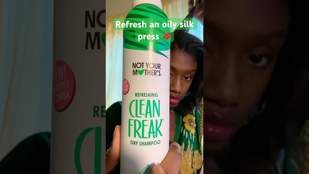 How to fix/refresh a stiff oily silk press 🥲 