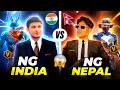 Ng india  vs ng nepal   rex vs notaxid squad  garena  free fire 