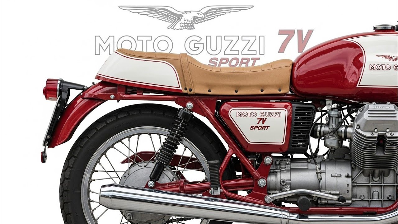 Moto Guzzi V7 Sport 2026 Retro Muscle Bike Review | Classic With Modern Tech!