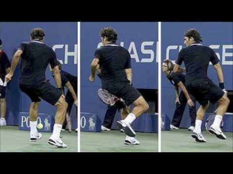 TWEENER! Roger Federer Between Legs Shot V Brian Dabul 2010 US OPEN HD
