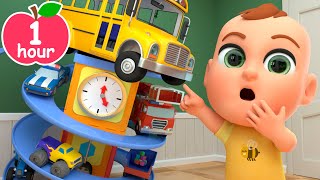 Hickory Dickory Dock, The Firetruck Went Up The Clock | Newborn Baby Songs & Nursery Rhymes