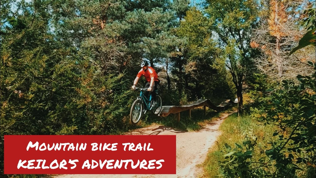 KEILOR'S ADVENTURES, Mountain bike trail, Monticello, Mn!! Una experiencia de locos! 🤪