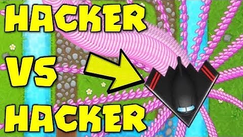 HACKER VS HACKER :: THE MOST POWERFUL HACK EVER! EPIC LATEGAME FAIL! - Bloons TD Battles