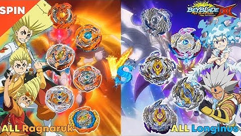 베이블레이드 버스트 DB 올 라그나로크 VS 올 롱기누스 릴레이 배틀 Beyblade Burst DB 【ALL Ragnaruk VS All Longinus】 Relay battle