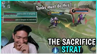 All Tank should do the Sacrifice Strat | Khufra Gameplay | MLBB