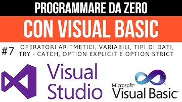 #7 Calculations, operators, variables, data types Programming from scratch Visual Basic Visual St...