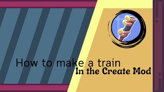 how to make a working create mod train in minecraft java Wealth