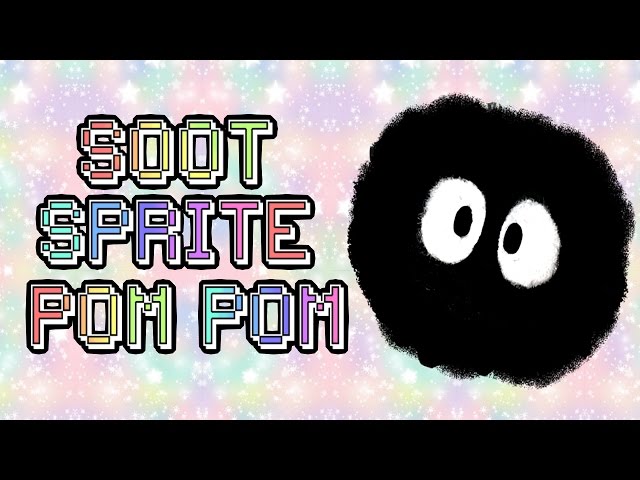 DIY Studio Ghibli Soot Sprites – The Bear & The Fox