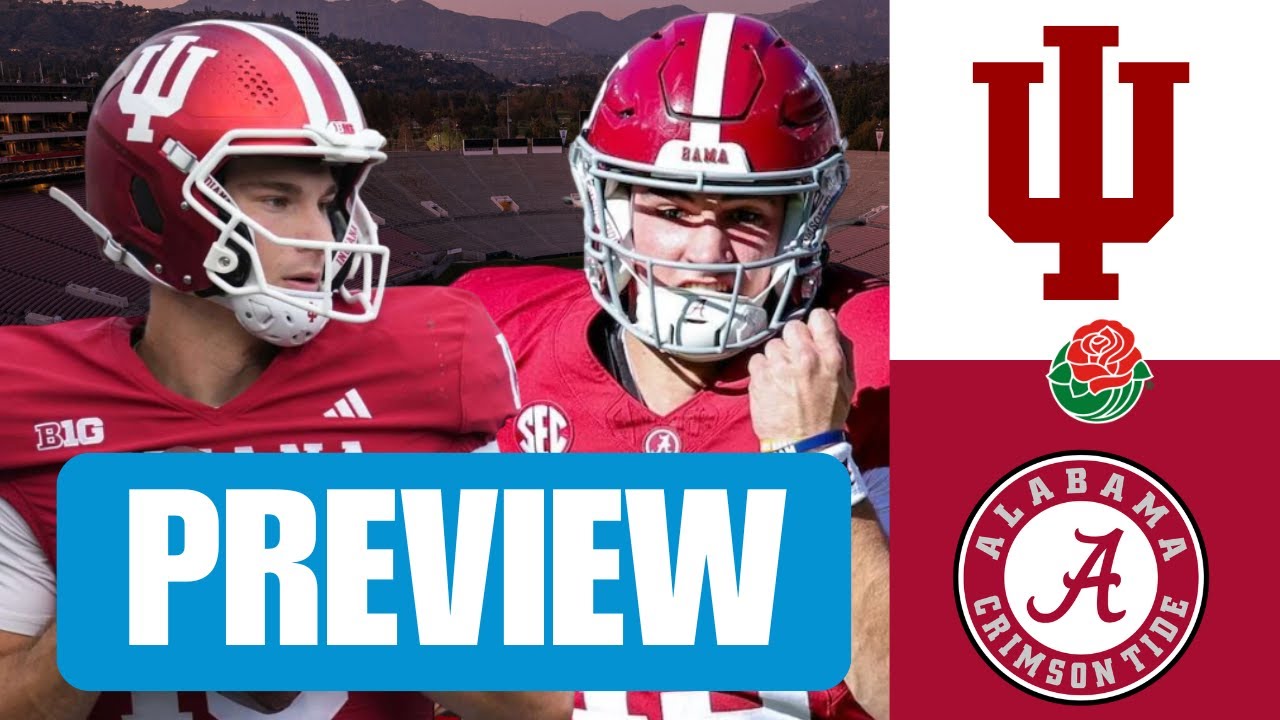 College Football Playoff Preview: Indiana Hoosiers v Alabama Crimson ...