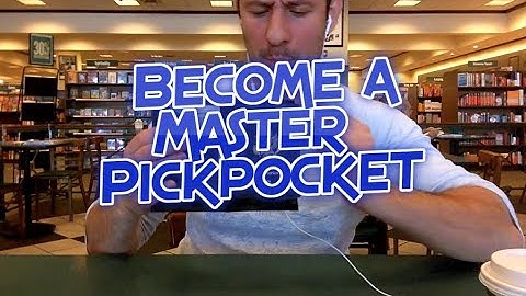 Amazing Pickpocket Demonstration