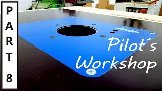 How to build the Ultimate Workbench - part 8 - Work Surface and Router Plate Installation