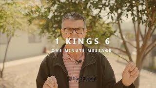 1 Kings 6 - Ep 8 Minute Messages