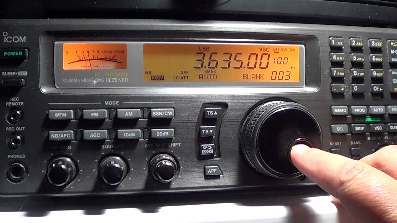 Meters Amateur Radio Band Scan On Icom Ic R Youtube 44472 Hot Sex Picture image