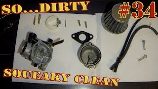 How to Clean your 125cc Pit Bike Carburetor