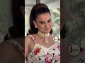 Kangana Ranaut का गुलाब और साड़ी वाला लुक जीत रहा फैंस का दिल 🌹❤️