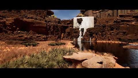 Unreal Engine 5 Desert scene