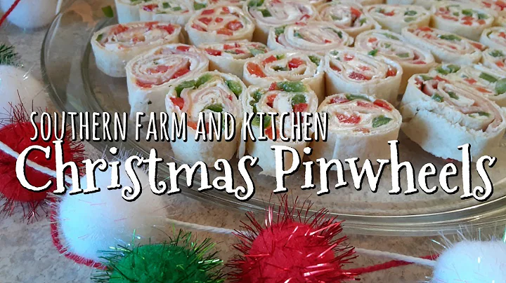Christmas Pinwheels / Christmas Party Food  Holiday Appetizers