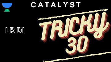 Tricky 30 | LRDI with Shashant Rathore | Crack CAT 2020 with Unacademy CATalyst LIVE