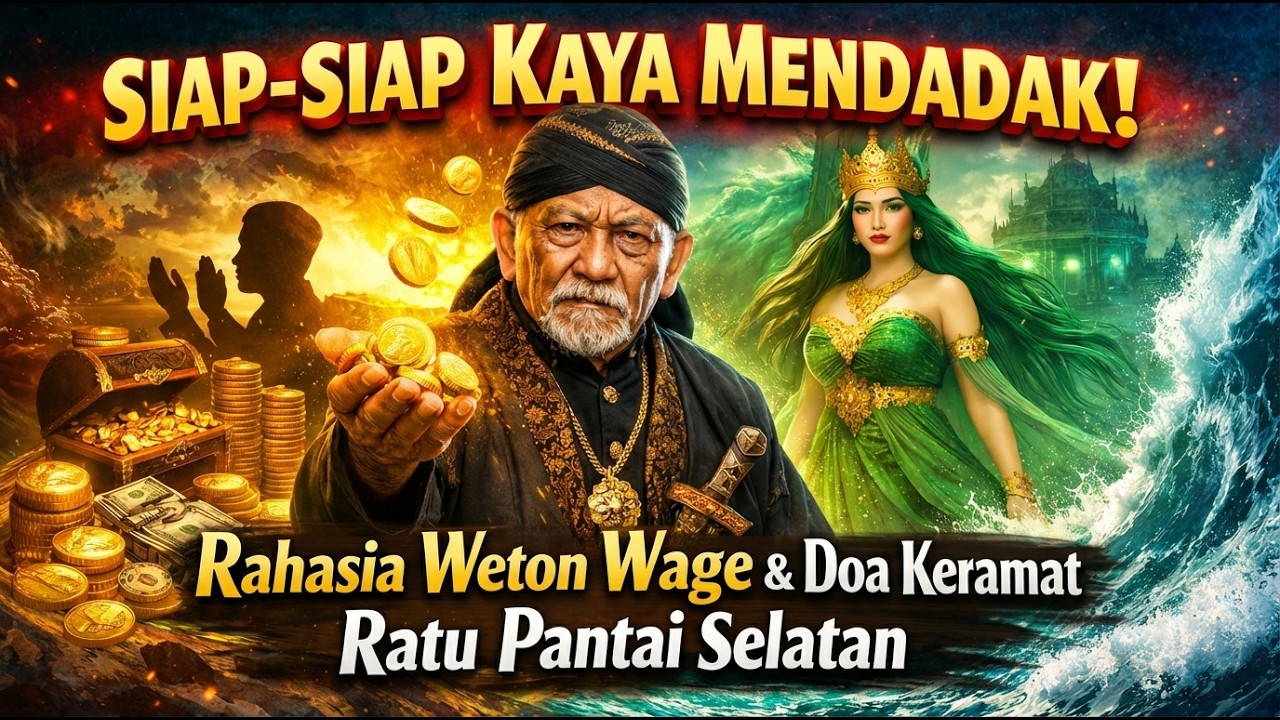 Siap-Siap Kaya Mendadak! Rahasia Weton Wage & Doa Keramat Ratu Pantai Selatan