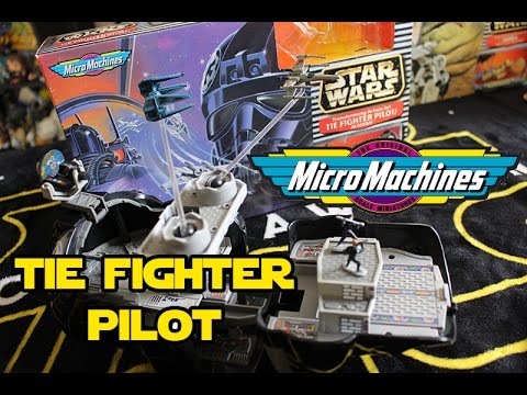 A1 Star Wars Action Micro Machines Imperial Pilots 9 Troop Set Galoob 1996 for sale online 