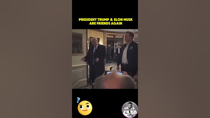 PRESIDENT TRUMP & ELON MUSKARE FRIENDS AGAIN 😳👏🏻 #donaldtrump #elonmusk #trumpnews #trump2025