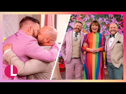 Luke and Gavin Say ‘I Do’ in Lorraine's Gay Wedding! | Lorraine