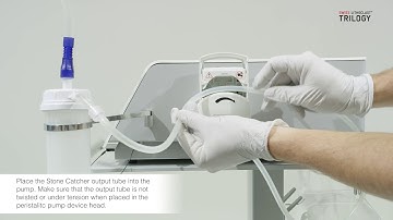 Swiss LithoClast® Trilogy Setup of Accessories with two Options for Stone Catcher Video