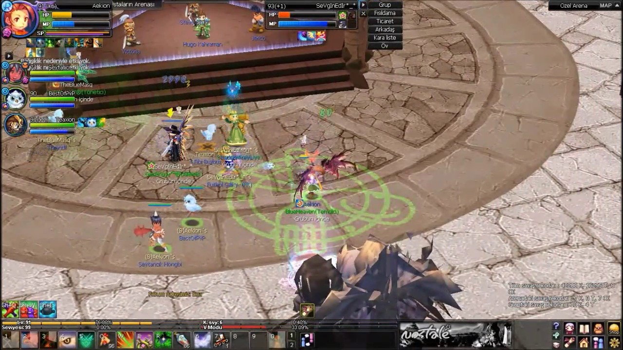 Nostale TR - Arena kahramanları #4 (+18)