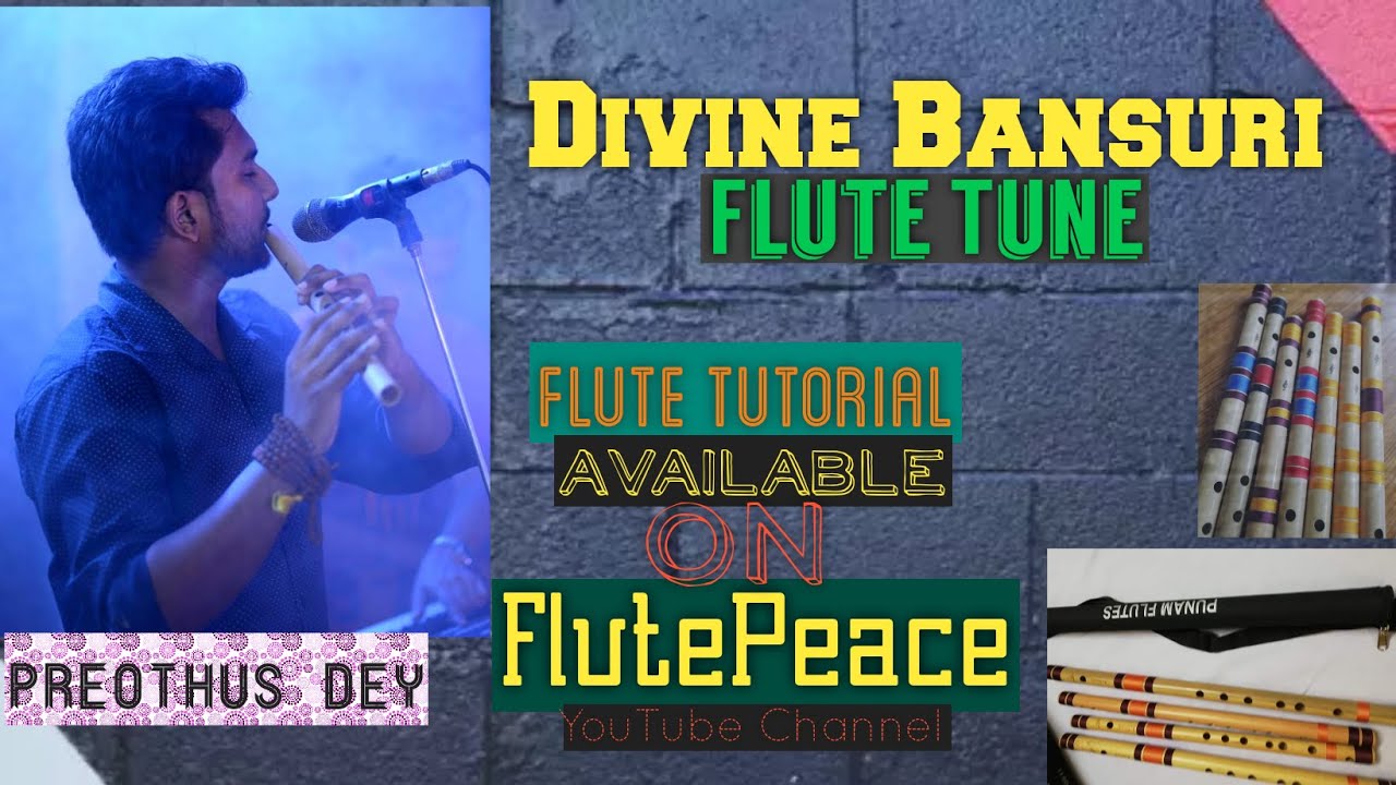 Divine Bansuri Flute Tune | Krishna Flute By Preothus Dey
