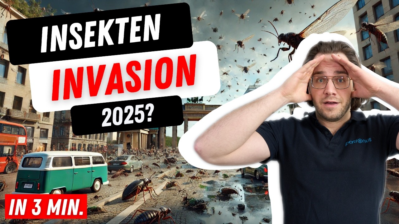 Insekten-Invasion 2025? 🆘 Was in Deutschland bald auf uns zukommt! 👈 erklärt in 3 Minuten