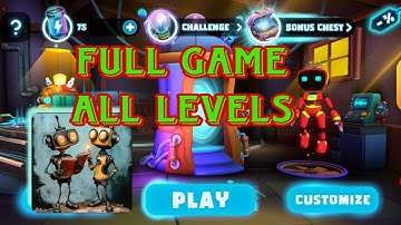 Tiny Robots Portal Escape Full Game Walkthrough