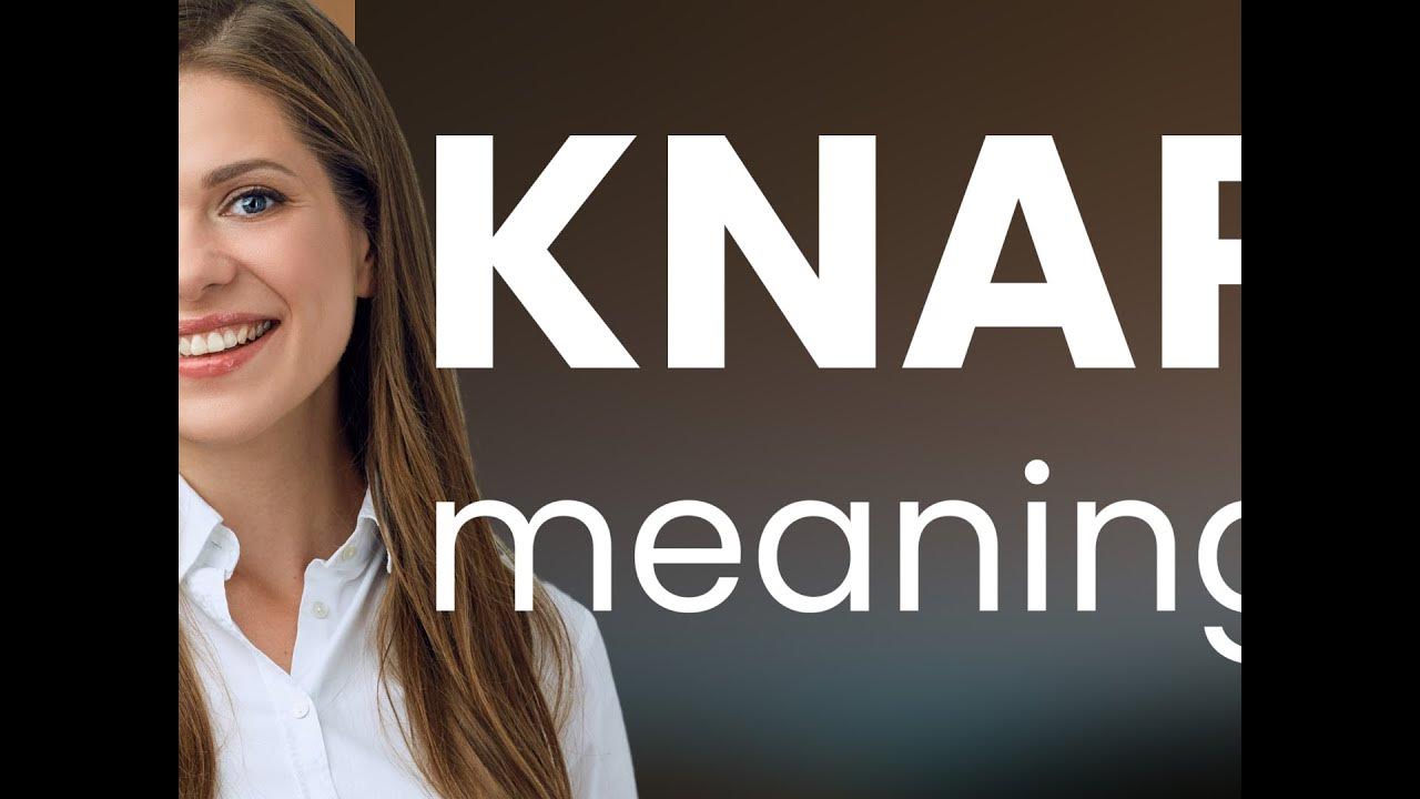 Knap • what is KNAP meaning YouTube