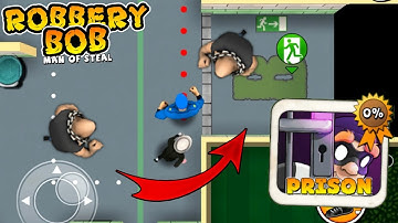 Robbery Bob - Prison Chapter Gameplay Walkthrough Ep 4