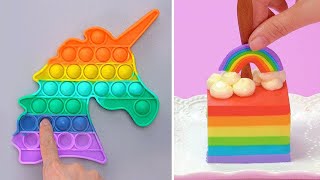 2 Hours | 1000+ Amazing Unicorn And POP IT Cake Hacks | Best Satisfying Cake Decorating Step BY Step