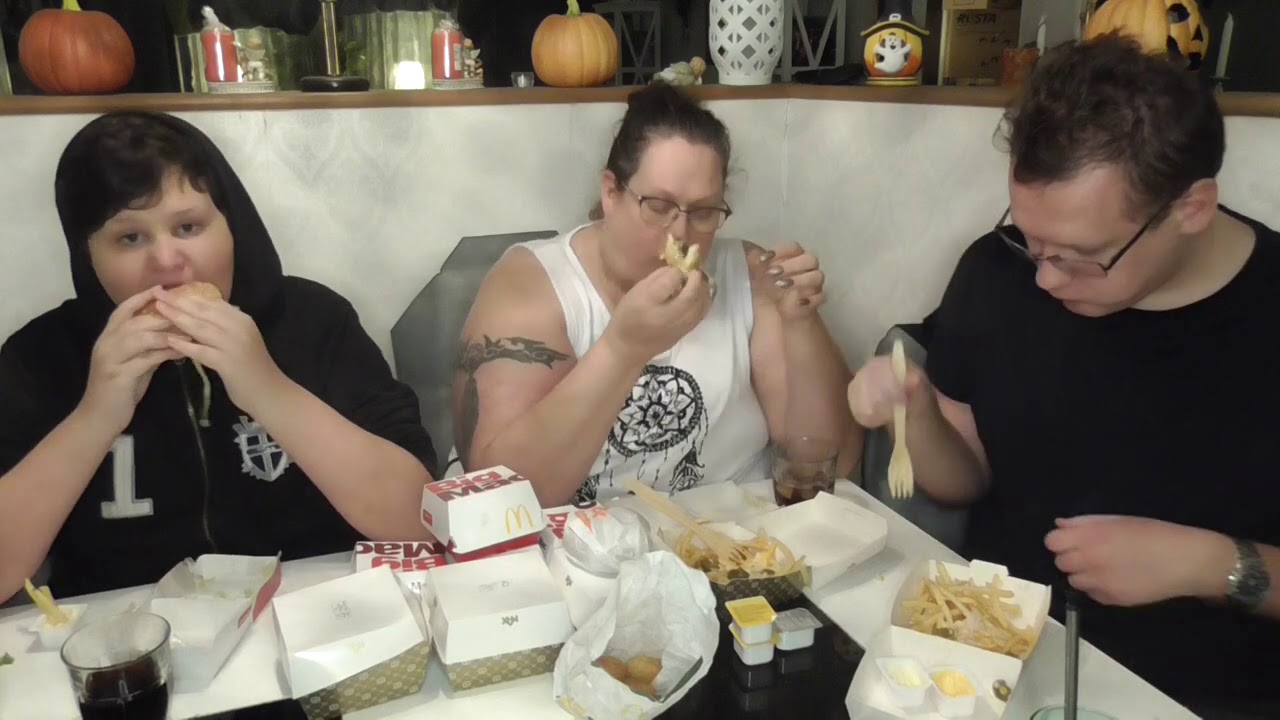 Mukbang - Mc donalds Och Max
